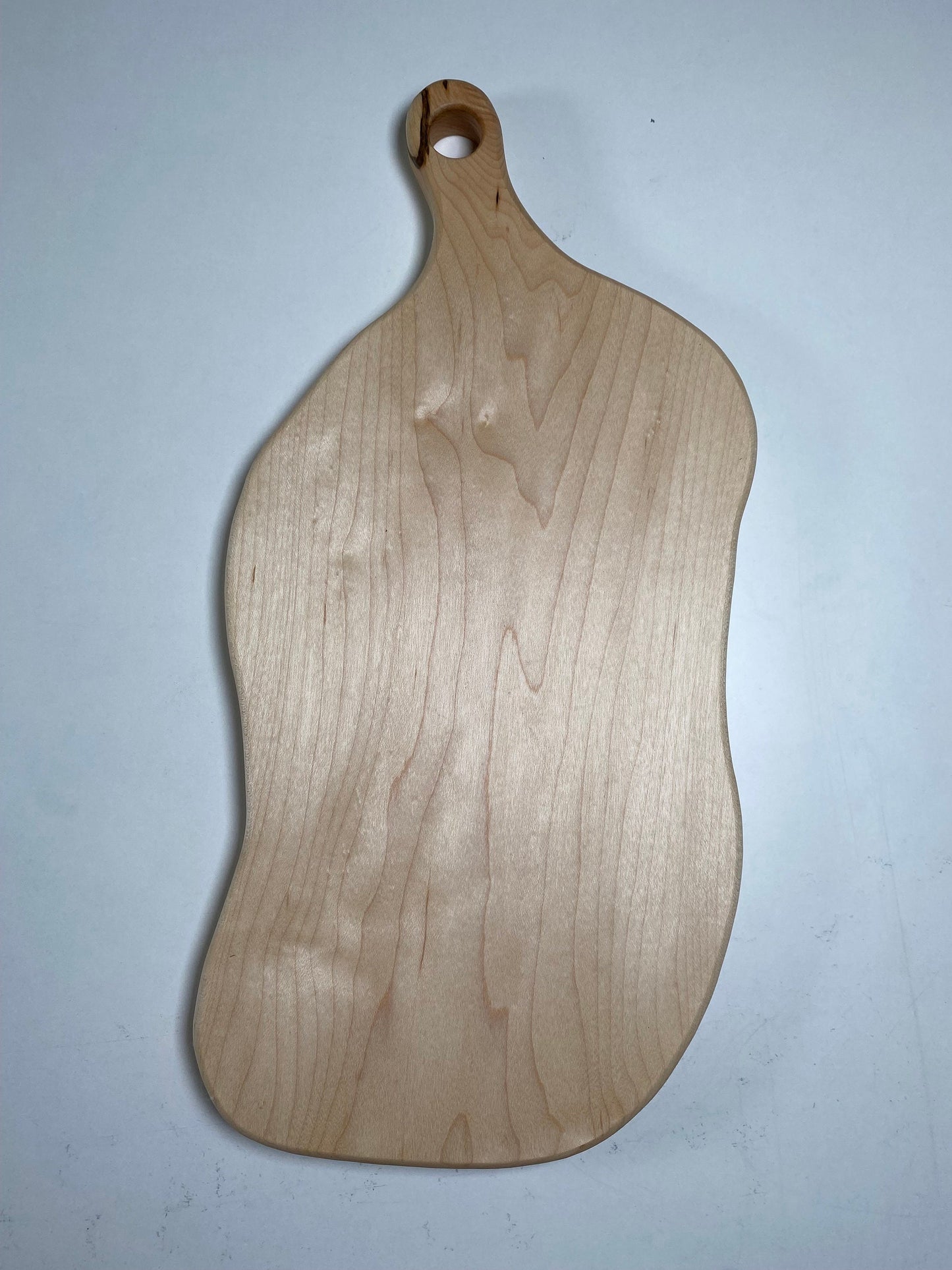Handmade Charcuterie Board - Pyrography Zentangle Flowers Design - Hand Woodburned - mid-size