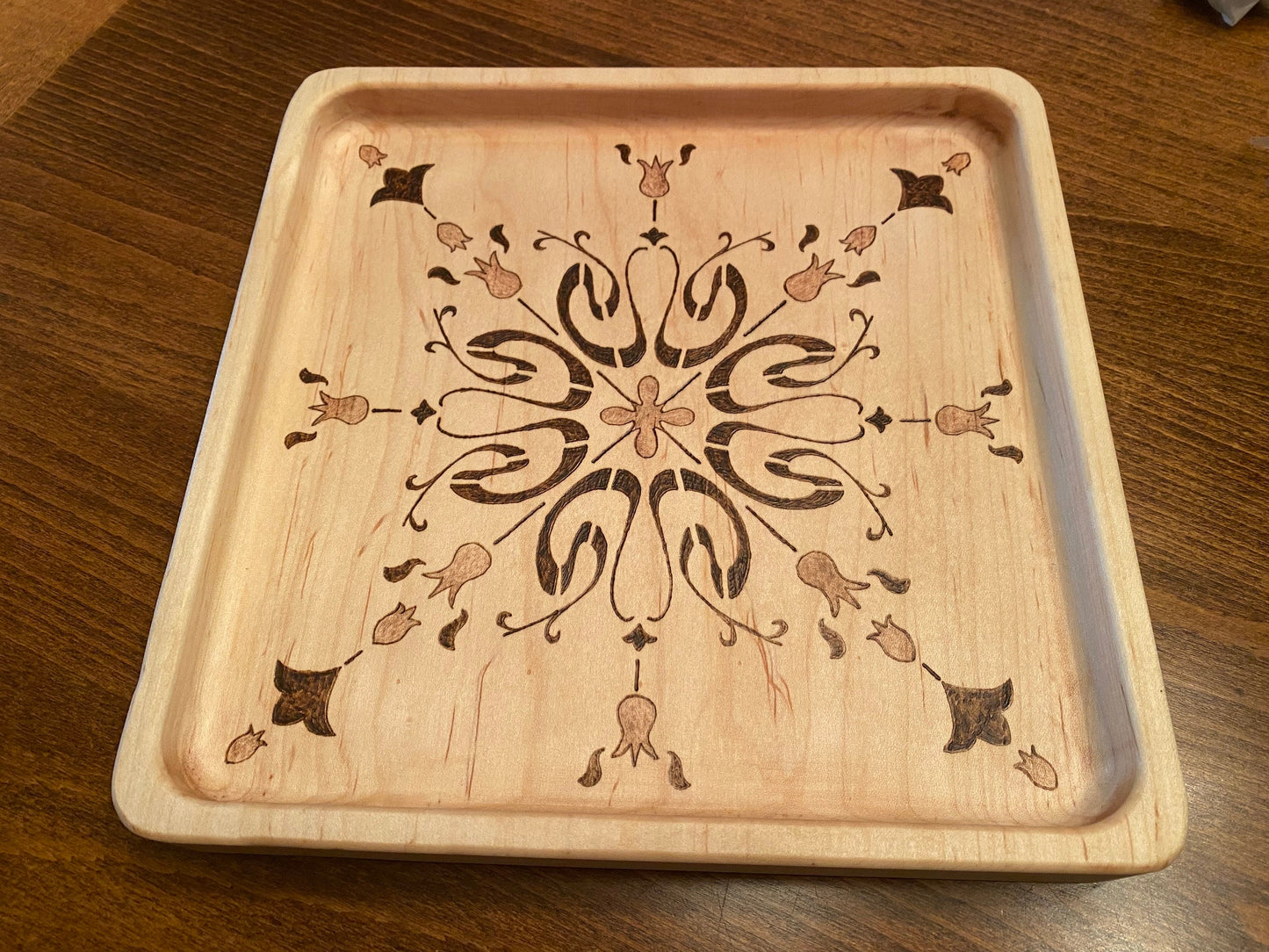 CUSTOM ORDERS - Valet Trays - Handcrafted Cherry Wood - Let’s work together on a design - Personalization Available